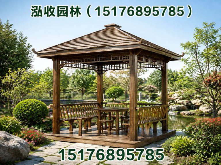 鄂州塑木地板展示图
